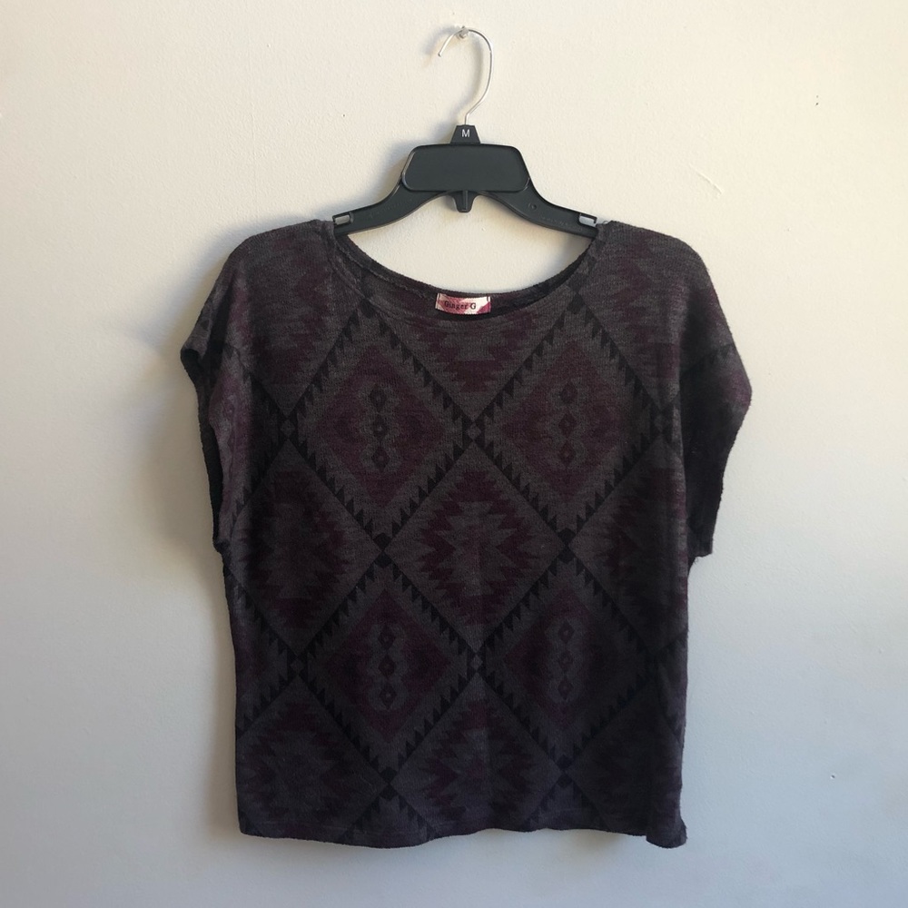Purple blouse